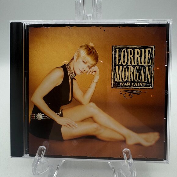Lorrie Morgan War Paint CD 1994 BNA Entertainment Country Music Album - Picture 1 of 4